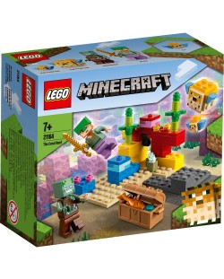 Κατασκευαστής Lego Minecraft - Κοραλλιογενής Ύφαλος (21164)