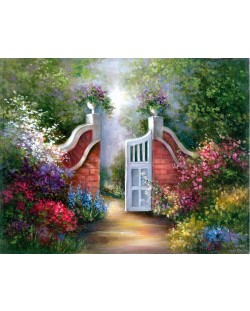 Σετ ζωγραφικής με ακρυλικά χρώματα Royal Masterpiece -Κήπος, 23 х 30 cm