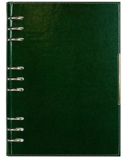 Lemax Novaskin δερμάτινο σημειωματάριο-ατζέντα - Πράσινο, 2027