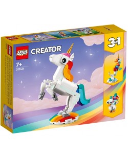 Κατασκευαστής 3 σε 1 LEGO Creator -Μαγικός μονόκερος (31140)