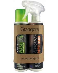 Σετ καθαριστικά  Grangers - Down Wash + Performance Repel Plus,  300 + 275 ml