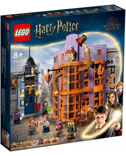 Κατασκευαστής LEGO Harry Potter - Τα μαγικά αστεία των μαγισσών του Ουέσλι (76422) 