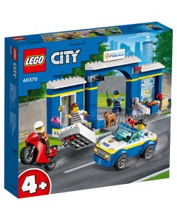 Κατασκευαστής LEGO City - Καταδίωξη με αστυνομικό τμήμα (60370)