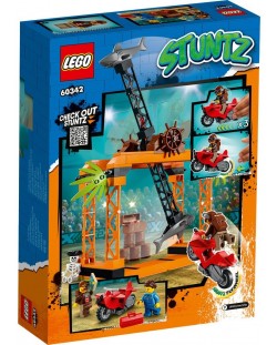 Κατασκευή Lego City - Πρόκληση κασκαντέρ επίθεσης καρχαρία (60342)