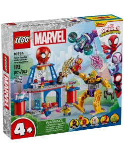 Κατασκευαστής LEGO Marvel - Team Spidey Web Spinner Headquarters (10794)