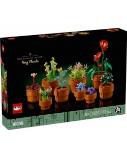 Κατασκευαστής LEGO Icons Botanical -Μικρά φυτά(10329)