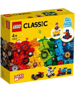 Κατασκευαστής Lego Classic - Τούβλα και τροχοί (11014)