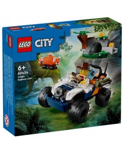 Κατασκευαστής LEGO City - Εξερευνητής ζούγκλας με ATV (60424)