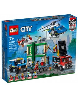 Κατασκευαστής Lego City - Δράση της αστυνομίας κοντά στην τράπεζα (60317)