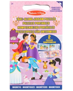 Σετ μαγνητικού παζλ Melissa & Doug - Πριγκίπισσες