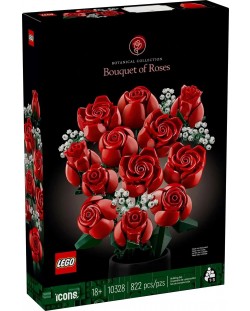 Κατασκευαστής LEGO Icons Botanical - Μπουκέτο τριαντάφυλλα (10328)