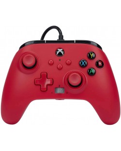 Controller  PowerA - Enhanced, ενσύρματο, για Xbox One/Series X/S, Artisan Red