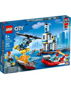 Κατασκευαστής LEGO City -  Ναυτική Αστυνομία και πυροσβεστική αποστολή  (60308)