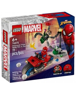 Κατασκευαστής LEGO Marvel Super Heroes - Καταδίωξη μοτοσυκλέτας: Spider-Man εναντίον Doc Ock (76275)