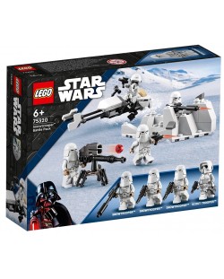 Κατασκευαστής Lego Star Wars - Snowtrooper, πολεμικό πακέτο (75320)