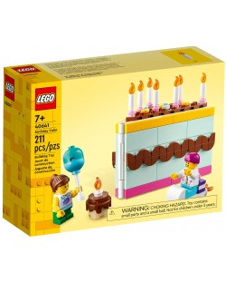 Κατασκευαστής LEGO Iconic - Τούρτα γενεθλίων(40641)