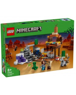 Κατασκευαστής LEGO Minecraft - εξορυκτικός άξονας στις κακές περιοχές (21263)