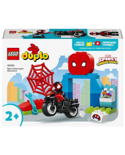 Κατασκευαστής LEGO Duplo - Spidey's Motorcycle Adventure (10424)