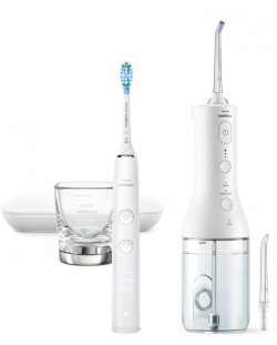 Σετ  Philips Sonicare - Power Flosser 3000 , 3 εξαρτήματα,λευκό 