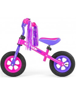 Ποδήλατο ισορροπίας Milly Mally - Dragon Air, ροζ/μωβ