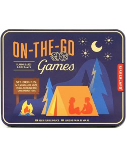 Σετ παιχνίδια  σε μεταλλικό κουτί Camping Games