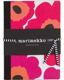 Σετ σημειωματάρια  Galison Marimekko - Poppies, A5, 3 τεμάχια