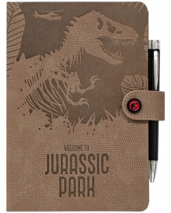 Σετ σημειωματάριο με στυλό  Erik Movies: Jurassic Park - Welcome to Jurassic Park, формат A5