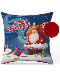 Χριστουγεννιάτικο μαξιλάρι  Amek Toys - Αγιος Βασίλης
