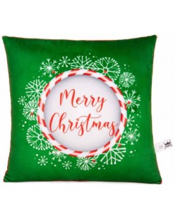 Χριστουγεννιάτικο μαξιλάρι  Amek Toys  - Merry Christmas, πράσινο