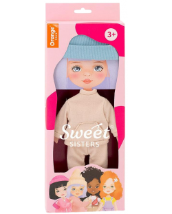 Σετ ρούχων κούκλας Orange Toys Sweet Sisters - Μπεζ αθλητική φόρμα