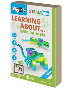 Κατασκευαστής Engino Steamlabs Junior - Μάθετε για τα άγρια ​​ζώα