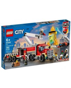 Κατασκευαστής Lego City - Κέντρο Διοίκησης Πυροσβεστικής (60282)