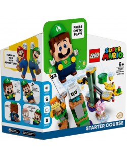 Κατασκευαστής Lego Super Mario - Περιπέτειες με τον Luigi Runway (71387)