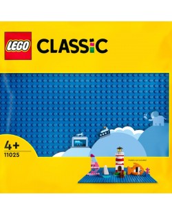 Κατασκευαστής Lego Classic - Blue foundation (11025)