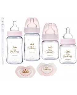 Σετ για νεογέννητο Canpol - Royal baby, ροζ, 7 τεμάχια