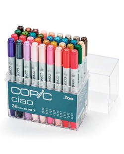 Σετ μαρκαδόρων Too Copic Ciao - Set D, 36 χρώματα