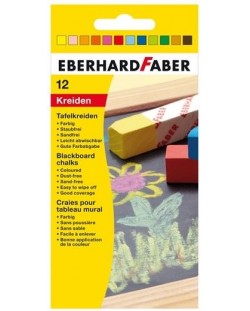 Σετ κιμωλίες Eberhard Faber - 12 χρώματα