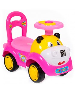 Αυτοκίνητο ώθησης Moni - Super Car,ροζ