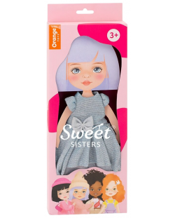 Σετ ρούχων κούκλας Orange Toys Sweet Sisters - Φόρεμα γαλάζιο