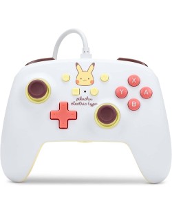 Controller PowerA -Enhanced, ενσύρματο, για Nintendo Switch, Pikachu Electric Type