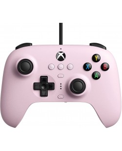 Χειριστήριο 8BitDo - Ultimate Wired Controller, за Xbox/PC,ροζ