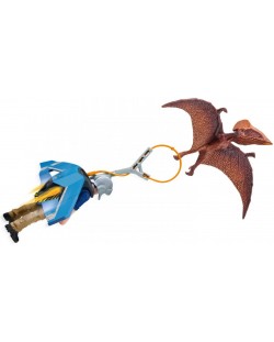 Σετ φιγούρων Schleich Dinosaurs - Παρακολούθηση με jet pack