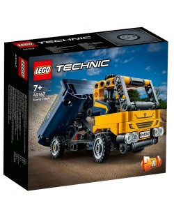 Κατασκευαστής 2 σε 1  LEGO Technic - Ανατρεπόμενο φορτηγό (42147)