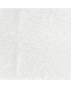 Τραπεζομάντηλο στρογγυλό Morello - Modern Lux, 180 cm,λευκό