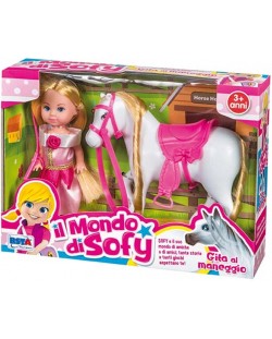 Κούκλα RS Toys - Η Σόφη με άλογο, ποικιλία 