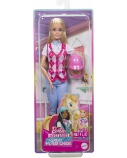 Κούκλα Barbie Mysteries The Great Horse Chase - Αναβάτης, Malibu