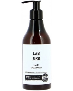 Labor8 Hemp Σαμπουάν μαλλιών, 270 ml