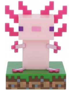 Φωτιστικό Paladone Games: Minecraft - Axolotl Icon