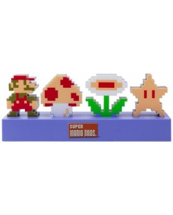 Λάμπα Paladone Games: Super Mario Bros. - Retro Icons