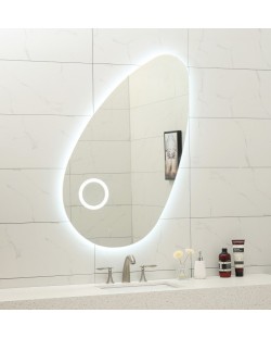 Επιτοίχιος καθρέφτης LED  Inter Ceramic - ICL 1808, 70 x 120 cm